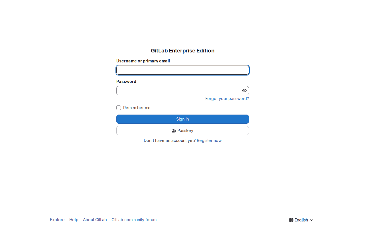 Vorschau von GitLab